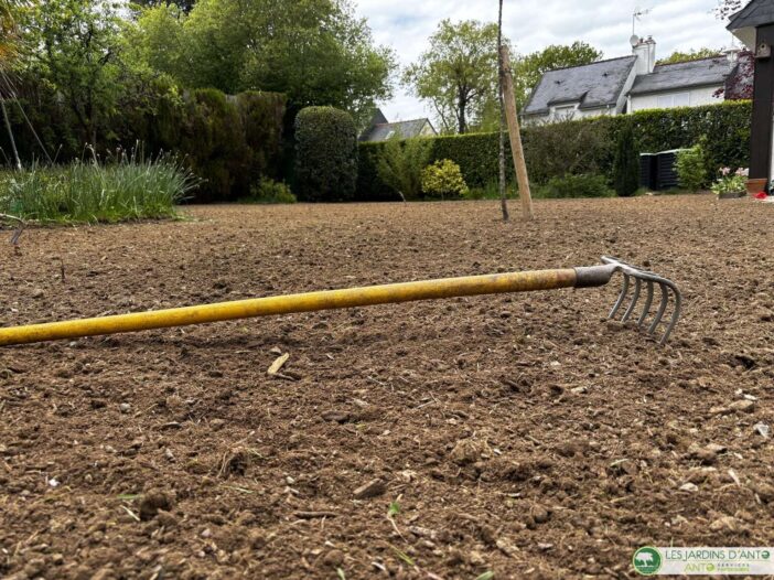 Aménagement de Gazon en semis à Herbignac