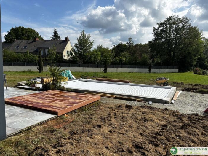 Terrasse bois exotique en Cumaru à Vigneux-de-Bretagne